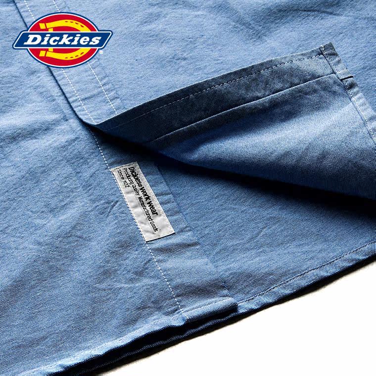 Dickies2015新款夏季男装 棉牛津纺撞色拼接短袖衬衫152M20WD23