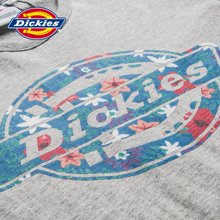 Dickies2015夏季新款LOGO印花短袖T恤女士纯棉宽松TEE 152W30WD19