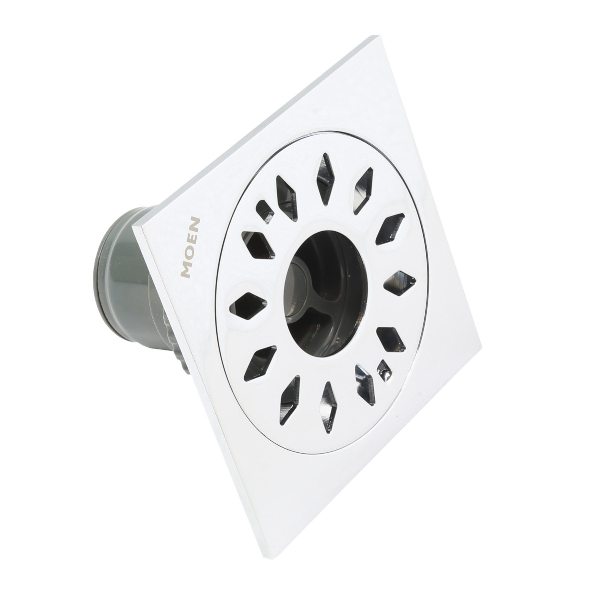 摩恩卫浴配件 铜镀铬双管道公用防臭阳台洗衣机拖把池地漏 3796