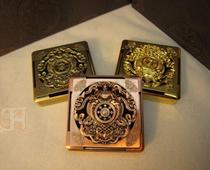 Car-mounted eight auspicious disc incense stove copper-immersed stove sandalwood stove incense stove incense holder tobox incense with ultra low price