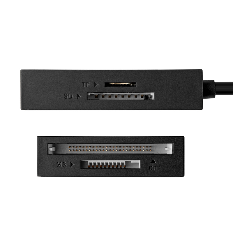 绿联 读卡器高速USB3.0四合一多功能相机SD tf CF MS卡 otg读卡器产品展示图1