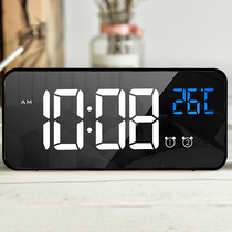 LED electronic alarm clock multi-function music bedside alarm meter student children snooze clock HA808