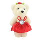 Exquisite ice cream foam diamond bear cartoon bouquet bear doll ຊຸດດອກໄມ້ດອກໄມ້ doll ວັດສະດຸຫຸ້ມຫໍ່ຮຽນຈົບຫມີ