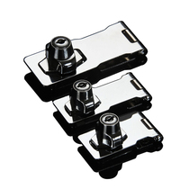 With lock lock card cabinet door lock buckle old style cabinet lock desk wardrobe drawer lock door buckle 90 degree angle lock