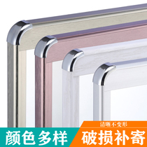 Three-section rail wardrobe mirror Push-pull mirror Rotating mirror Cabinet telescopic full-length mirror Full-body folding fitting mirror suspension