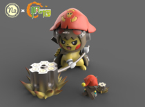 (Discount reservation) N2-Maple Leaf Garden Digital Tyrannosaurus leather villain first bullet puppet leather steel sea dragon skin