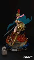 (Discount has been made) My Girl studio Rebecca One Piece King limited statue model walnut gk