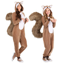 COS Halloween Childrens Day tremolo party party stage performance adult children Animal squirrel costume