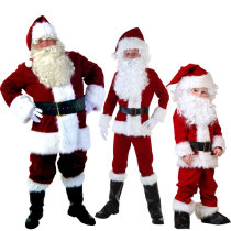 Christmas show show Toddler child adult male luxury Santa Claus dress up costume costume dress up suit