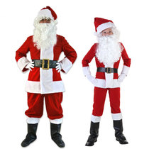 Christmas stage performances gathering party adult children Santa Claus clothes suit gift clothes dress