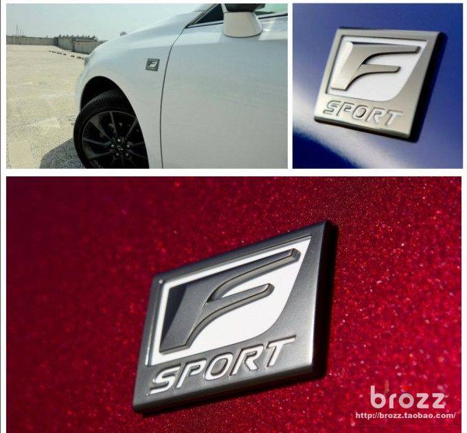 雷克萨斯改装侧标/f sport车标/nx200侧标/ is250/ct200/es200