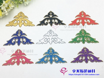 Clothing accessories ethnic lace handmade DIY cloth patch triangle embroidery piece 3419#M