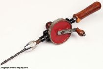 Hand drill for the German army in World War II