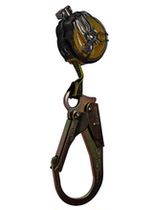 Methian 63011-00F Mini speed difference self-controller 1 8m long webbing alloy steel large hook fall protection