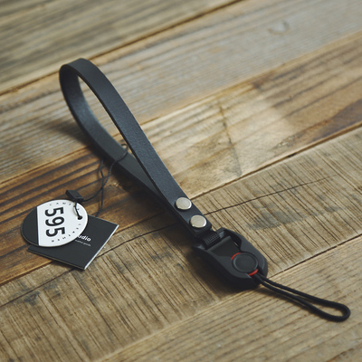 british 595 qui release  wristband leica sony fuji single reverse head layer real leather micro single r hand rope