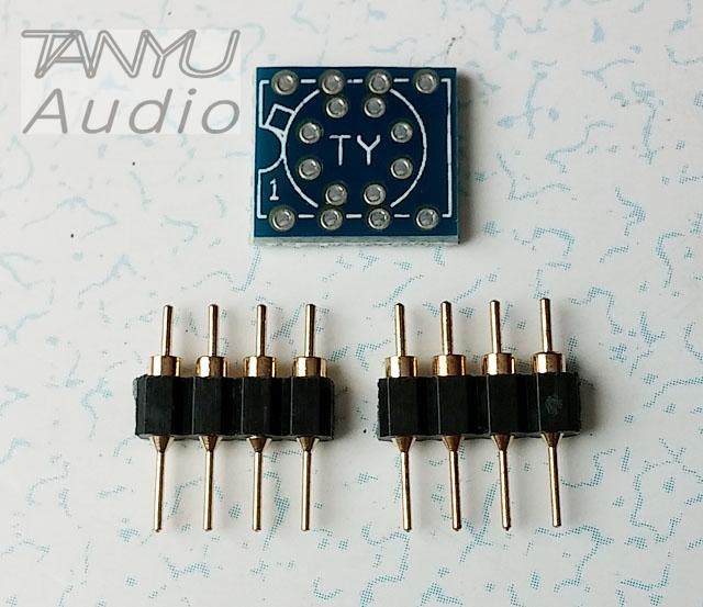 to99 转 dip8 金封运放转直插转接板