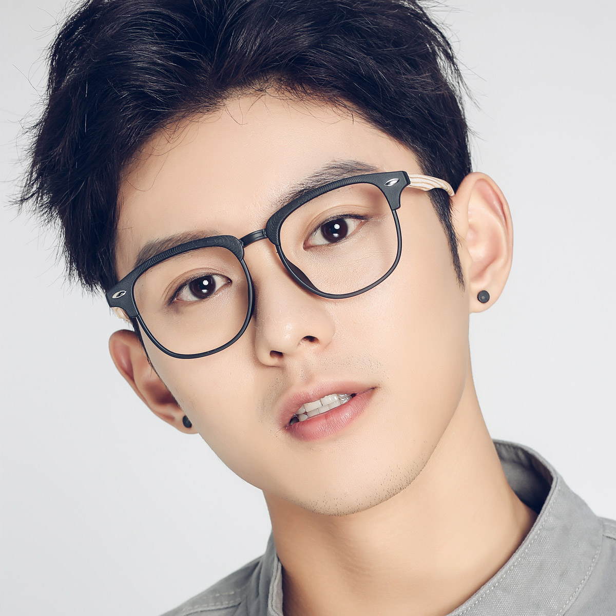 复古大脸眼镜架男成品近视眼镜男超轻大框防蓝光眼镜男学生配镜潮