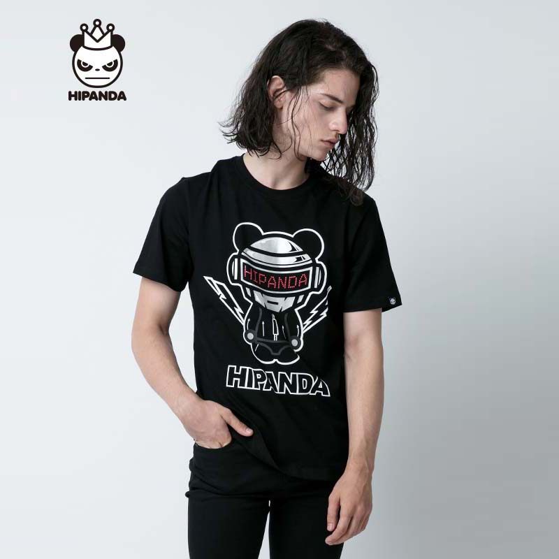 hipanda 你好熊猫 设计潮牌 新品 男款 心目t恤