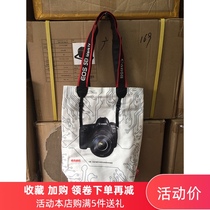 Canon original camera bag canvas bag 7D2 5DIV 5D4 handbag camera shape personality commemorative satchel bag