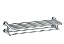 Golden Jet Bathroom Bath Towel Rack Towel Rod Domestic Pendant 304 stainless steel with seat double towel rack VT-87