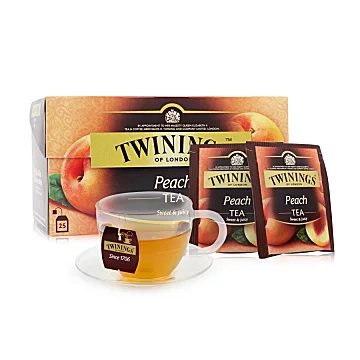 Twinings蜜桃果香红茶茶包25*2