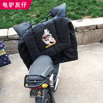 Small Electric Bike Fashion Cute Wind Shield By Winter Small Electric Bottle Car Calf U1 Waterproof Warm Windproof Hood