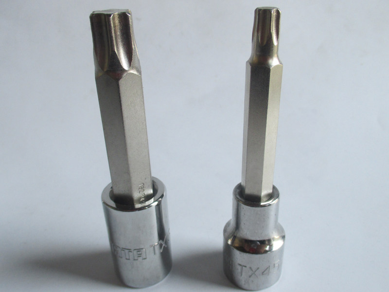 世达工具大飞12.5mm系列100长花键套筒t20t27t30t40t45t50t55t60