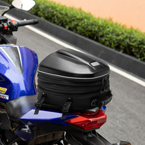 Multifunction Motorcycle Hard Shell Backseat Bag Rider Bag headliner Helmet Wrap Locomotive Double Shoulder Backpack Waterproof moto bag