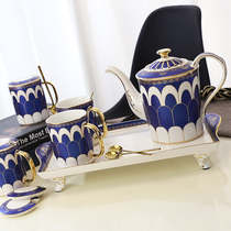 Household water set Ceramic English cold water pot High temperature cold water pot set Cup European afternoon tea tea set