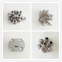 Observation screw pilot valve cover valve core spring upper cover Yangtze European real long sea 6C jet coating machine pilot valve assembly