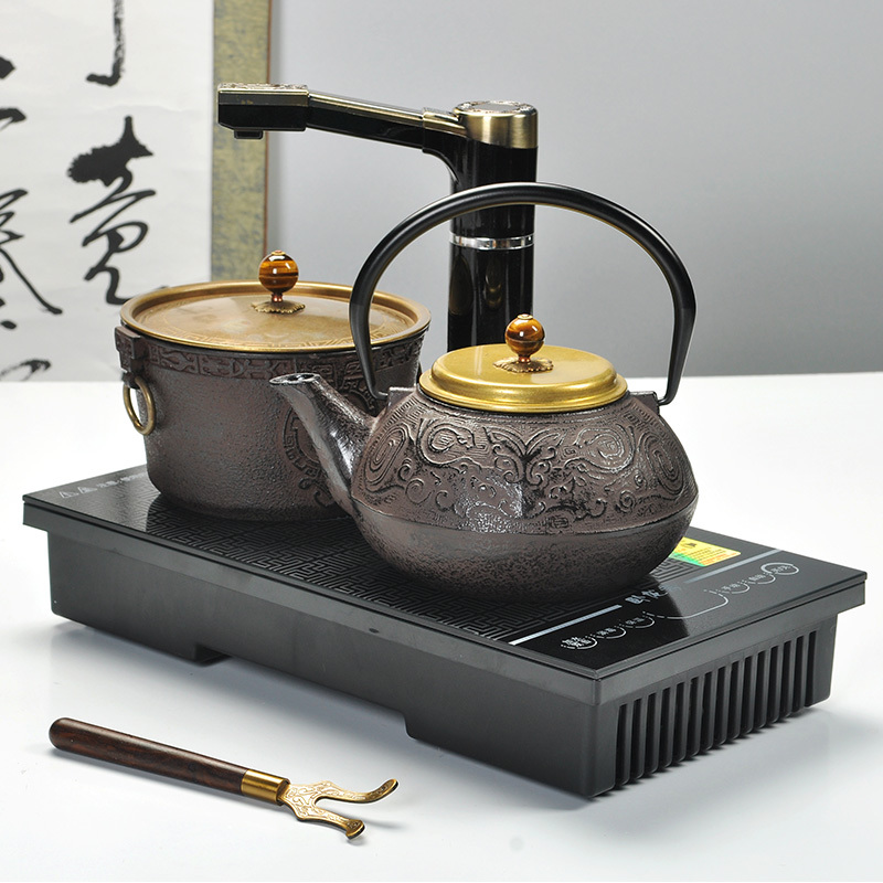 Hao auspicious KaiShuiHu kettle multifunctional iron pan suits for kung fu tea set the teapot tea pot induction cooker