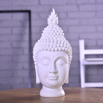 Supply Creative Home Fine Art Plaster Head Swing Accessories Sandstone Resin Handiwork Buddha Head Decoration Pendulum