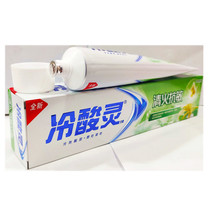 Cold acid spirit 180g Qinghuo anti-sensitive toothpaste fresh family pack large household refreshing mint to relieve sensitive teeth