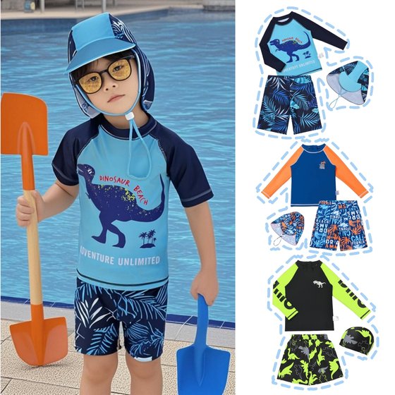 Boys swimsuit 2025 new style medium and large children split sun protection boy long-sleeved children's summer swimming trunk swimsuit swimsuit
Boys swimsuit 2025 new style medium and large children split sun protection boy long-sleeved children's summer swimming trunk swimsuit swimsuit
