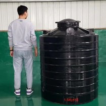 Food grade thickened PE plastic water tank plastic water storage barrel for household large capacity outdoor water tank water storage
