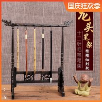 Faucet pen holder 12-pin brush hanging pen rest Wen room four treasure calligraphy supplies wholesale