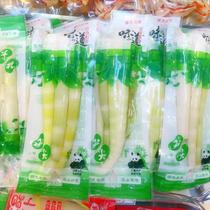 Sour Spicy peppers bamboo shoots dry Mountain pretzels Rohan crisp shoots with small packaging snacks bagged bulk whole boxes ready-to-eat meals