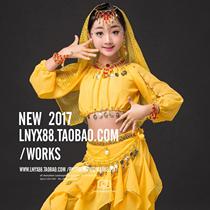 Taobao childrens clothing photography male and female children model shooting belly dance clothes performance clothing women Latin clothing Photo Service