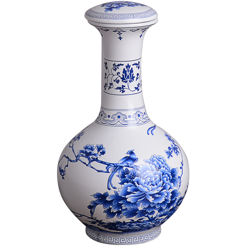 An empty bottle archaize of jingdezhen ceramics with gift box home 2 jins liquor jar of creative Chinese seal mercifully jars