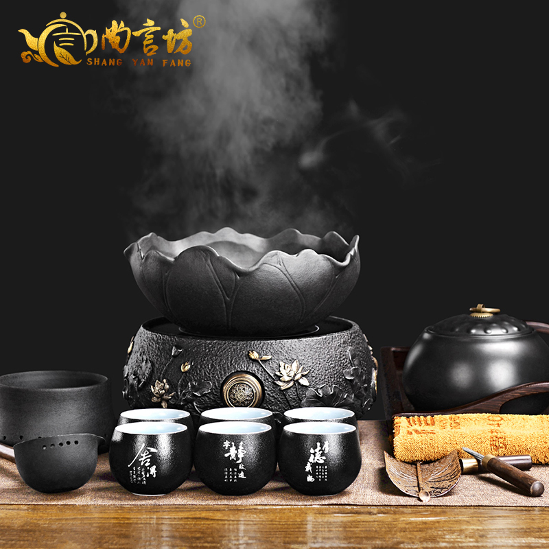 It still fang lava rock - ceramic boiling tea stove teapot the boiled tea, the electric TaoLu household black tea tea pot of white tea