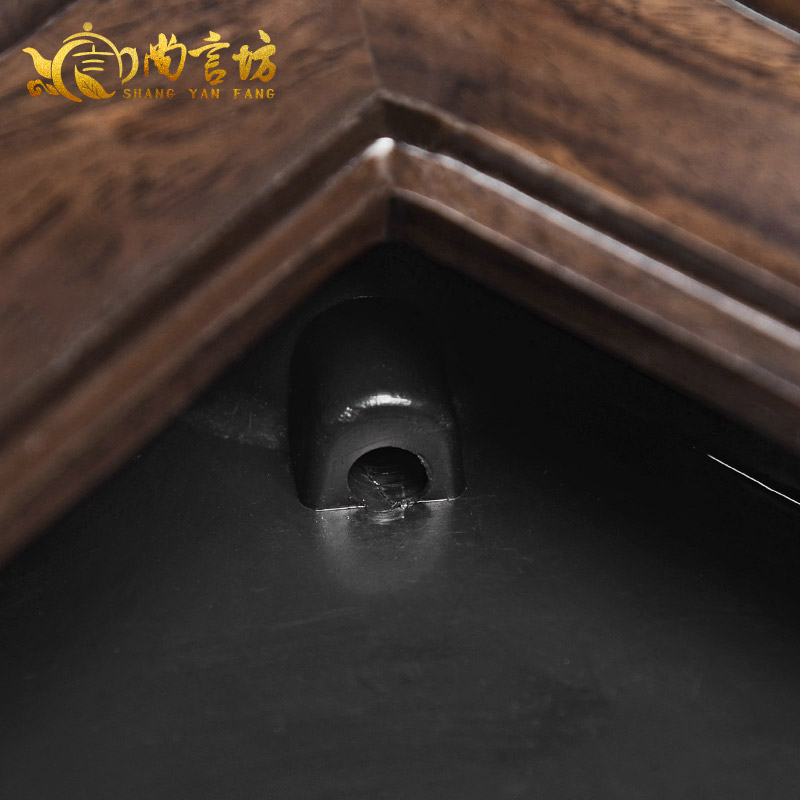 It still lane solid wood tea tray, exhaust dual - purpose water storage set tea tea set tray was hua limu ebony household