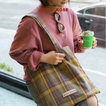 BLEU et ROSE (Wizard of Oz)Original large capacity canvas bag Travel storage bag ins shopping bag