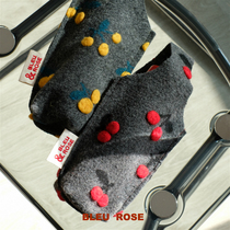 BLEU et ROSE (Cherry bag)Original cute tote bag Creative wine bag Mini canvas bag Water cup