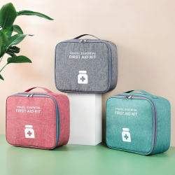 Outdoor travelers use convenient pharmaceutical packages large -capacity handicopic drug adventure vehicle cloth art box emergency drug box pills