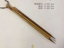 Yiyun pen village brush face figure pen iron line God hook clothes pattern hairspring leaf tendons