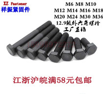 12 9 level outer hexagonal bolt screw M6 M8 M8 M12 M14 M14 M16 M18 M16 M3036 M3036 M3036 M3036 M24 M3036