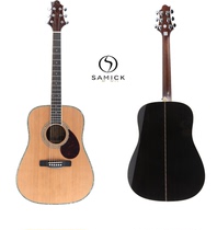 South Korea Sanyi SAMICK imported spruce veneer folk acoustic guitar playing and singing finger playing 41 inch veneer guitar D8
