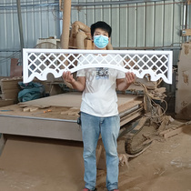 The door lintel decoration pass pass pass the door hangs down the living hall corridor cross-cutting carvings to cover the PVC gate hanging roof