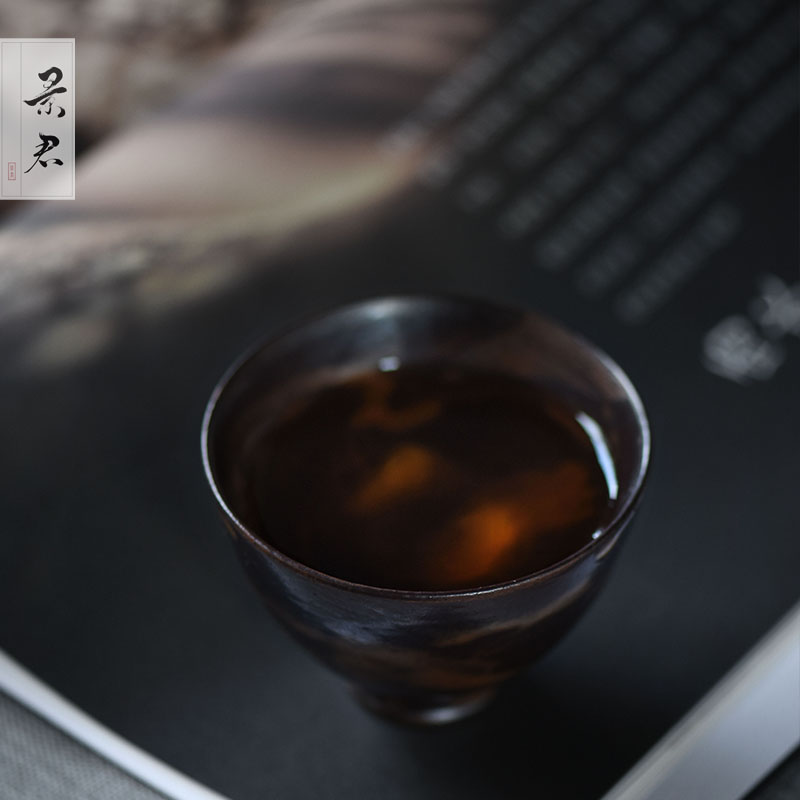 JingJun variable glaze kung fu master of jingdezhen ceramic tea set cups cup single CPU individual small sample tea cup