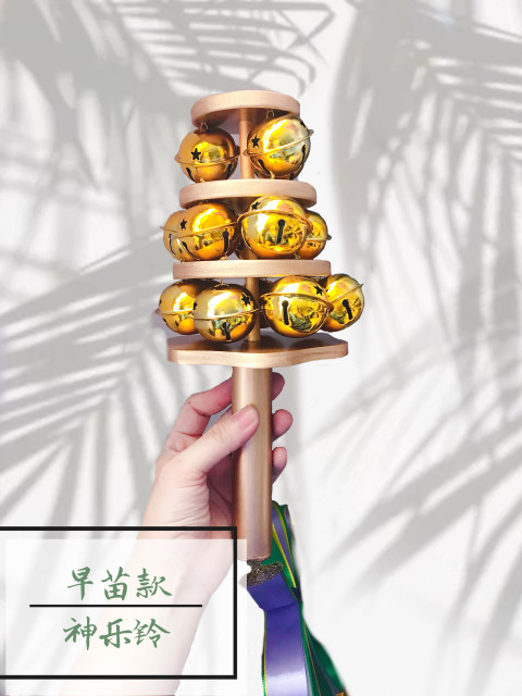 【大酱家】巫女神乐铃cos道具手摇铃灵梦早苗东方project和风日式